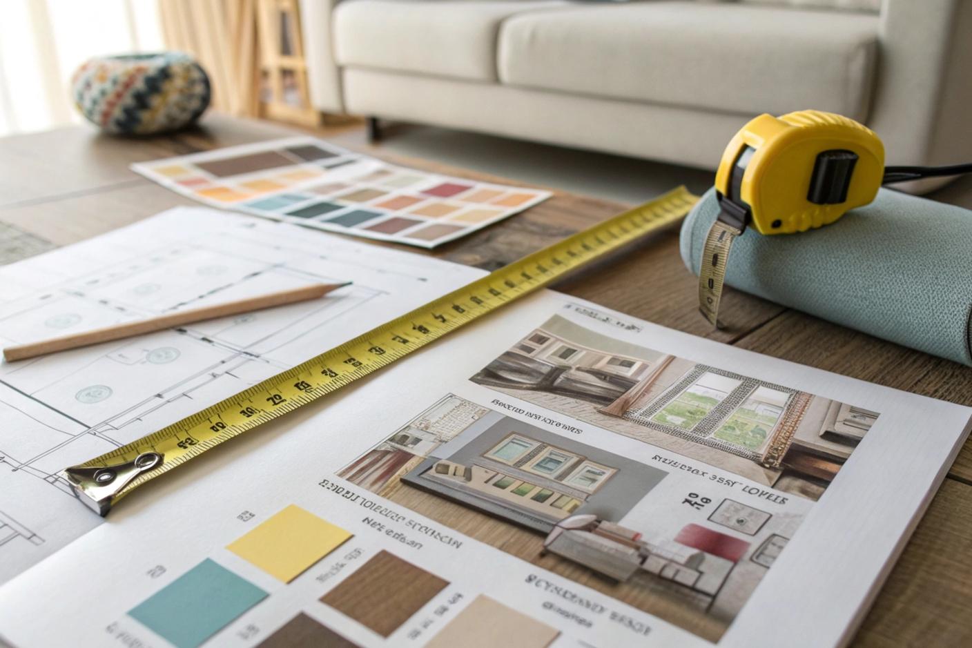 Selecting furniture and materials – a harmonious interior within your budget
